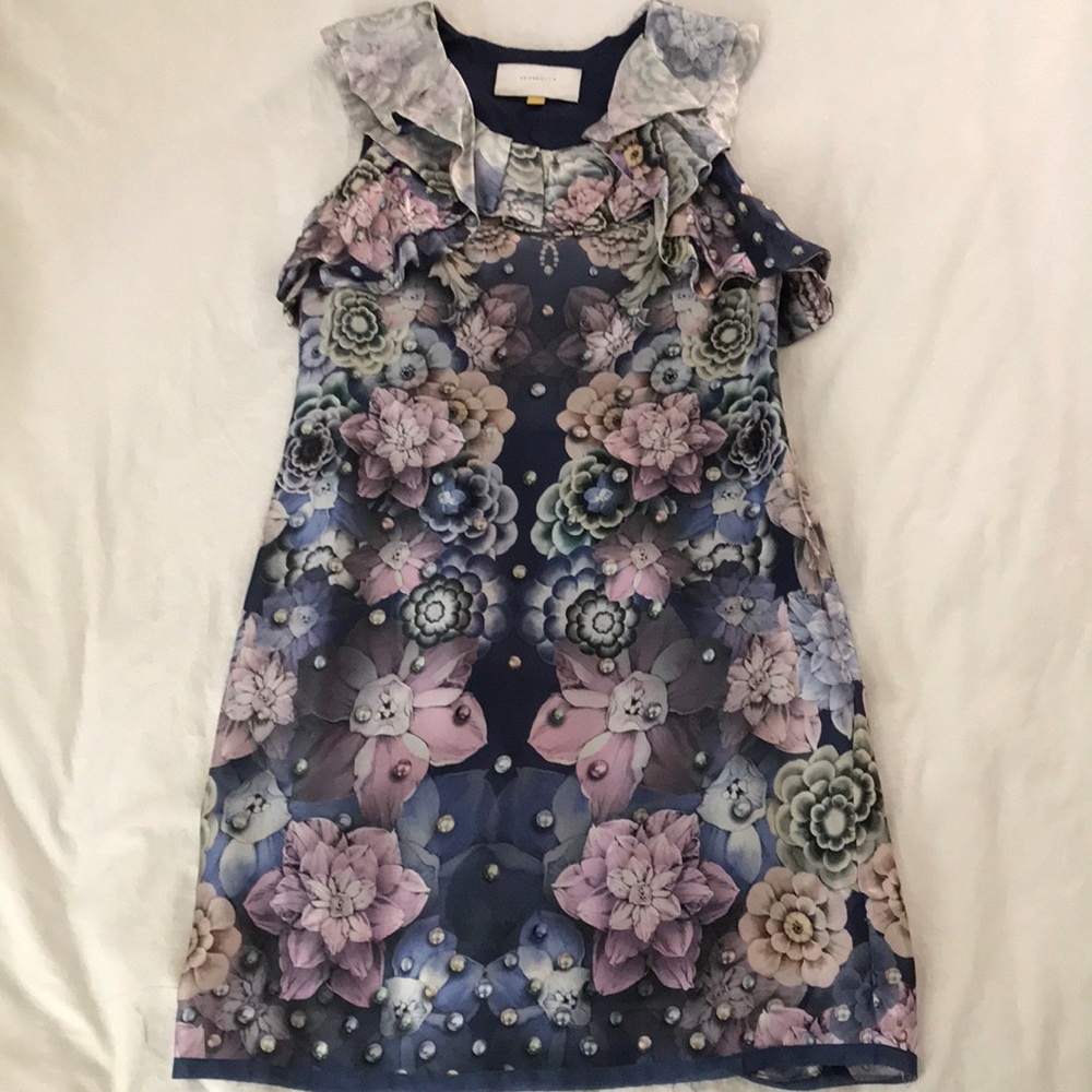 SOLD Leifsdottir 💯 percent silk dress